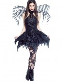 Womens Dark Fairy Costume, halloween costume (Womens Dark Fairy Costume)