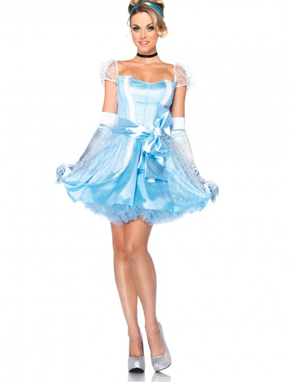 Womens Disney Glass Slipper Cinderella Costume, halloween costume (Womens Disney Glass Slipper Cinderella Costume)