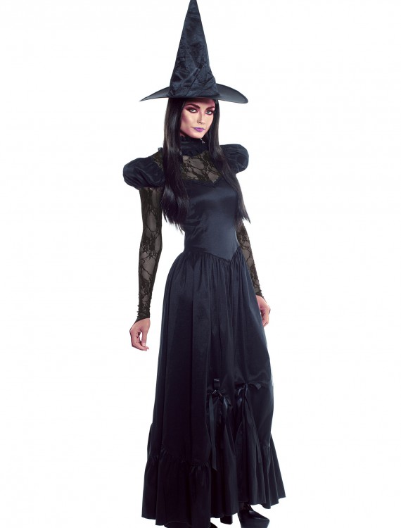 Women's Emerald Witch Costume, halloween costume (Women's Emerald Witch Costume)