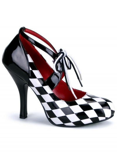 Womens Harlequin Shoes, halloween costume (Womens Harlequin Shoes)