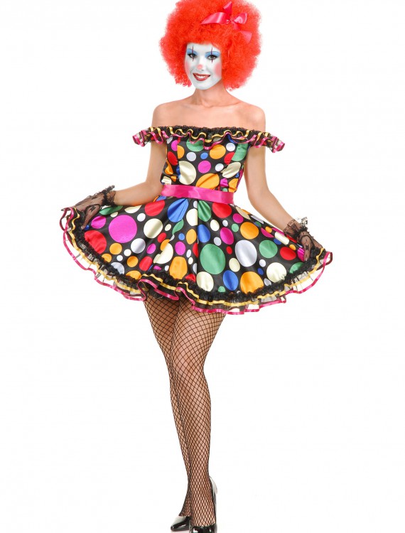 Womens Just Clownin Costume, halloween costume (Womens Just Clownin Costume)