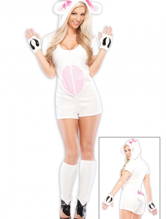 Women's Loveable Lamb Costume, halloween costume (Women's Loveable Lamb Costume)