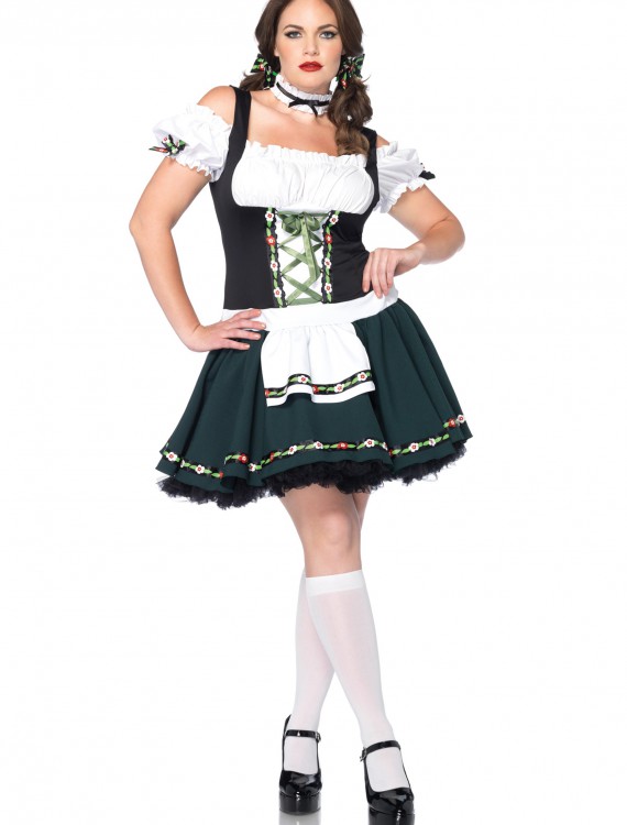 Women's Plus Size Bavarian Beauty Costume, halloween costume (Women's Plus Size Bavarian Beauty Costume)