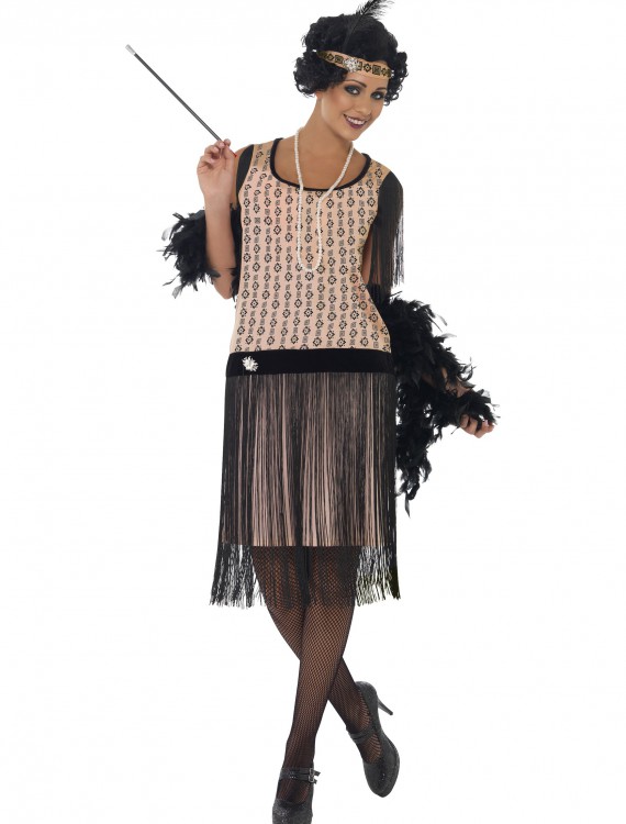 Women's Plus Size 1920s Coco Flapper Costume, halloween costume (Women's Plus Size 1920s Coco Flapper Costume)