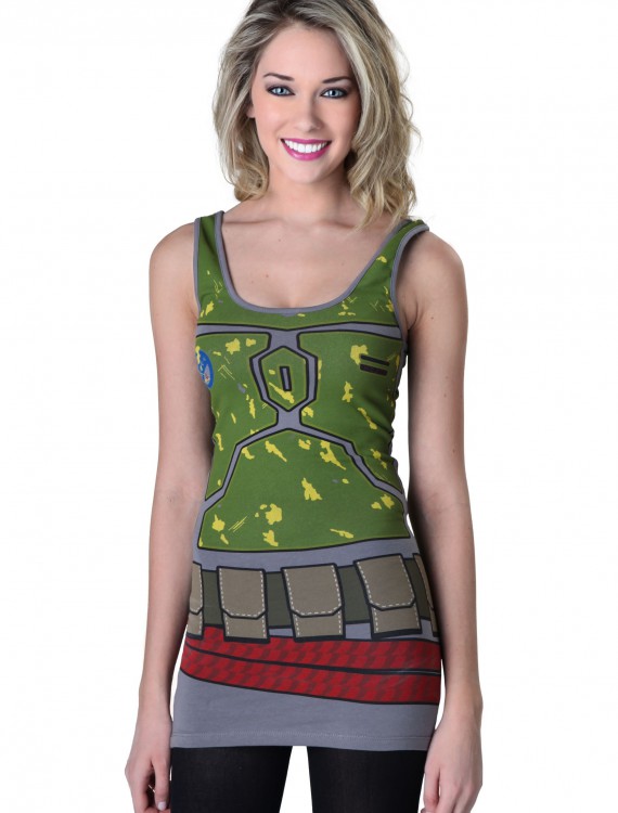 Women's Star Wars Boba Tunic Tank, halloween costume (Women's Star Wars Boba Tunic Tank)