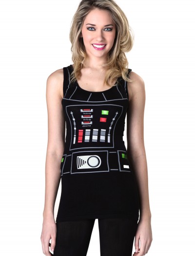Womens Star Wars Darth Vader Tunic Tank, halloween costume (Womens Star Wars Darth Vader Tunic Tank)