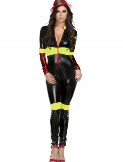 Womens Too Hot to Handle Firefighter, halloween costume (Womens Too Hot to Handle Firefighter)