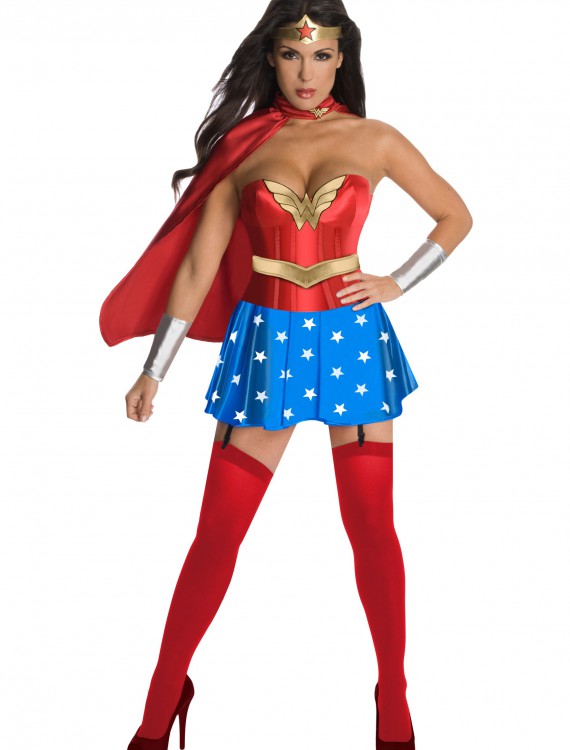 Wonder Woman Corset Costume, halloween costume (Wonder Woman Corset Costume)