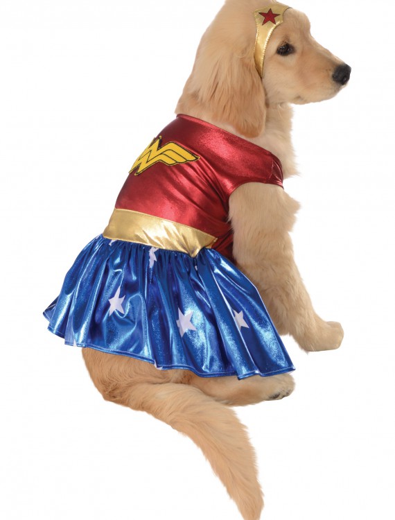 Wonder Woman Pet Costume, halloween costume (Wonder Woman Pet Costume)