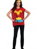Wonder Woman T-Shirt Costume, halloween costume (Wonder Woman T-Shirt Costume)