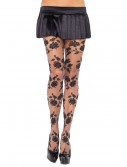 Woven Floral Pantyhose, halloween costume (Woven Floral Pantyhose)