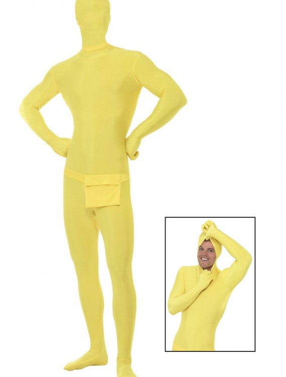 Yellow Second Skin Suit, halloween costume (Yellow Second Skin Suit)