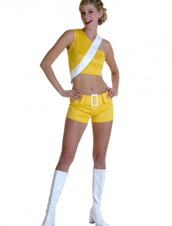 Yellow Soda Girl Costume, halloween costume (Yellow Soda Girl Costume)