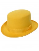 Yellow Wool Top Hat, halloween costume (Yellow Wool Top Hat)