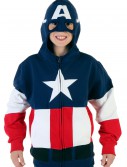 Youth Captain America Hoodie, halloween costume (Youth Captain America Hoodie)