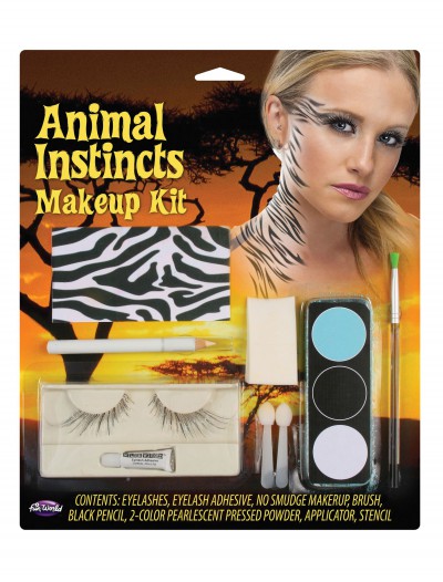 Zebra Animal Instincts Makeup Kit, halloween costume (Zebra Animal Instincts Makeup Kit)