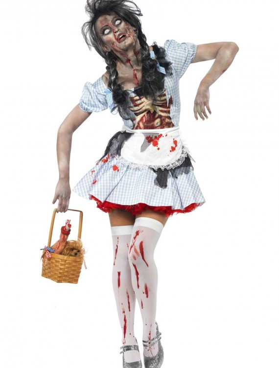 Zombie Kansas Girl Costume, halloween costume (Zombie Kansas Girl Costume)