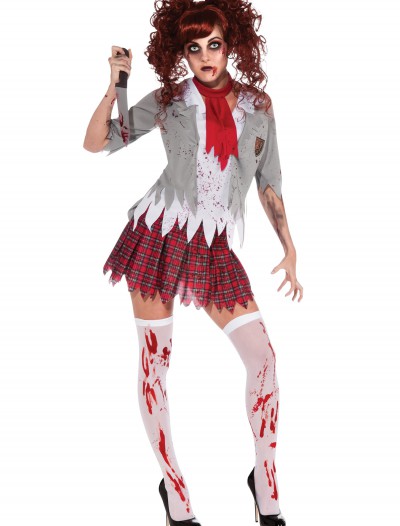 Zombie School Girl Costume, halloween costume (Zombie School Girl Costume)