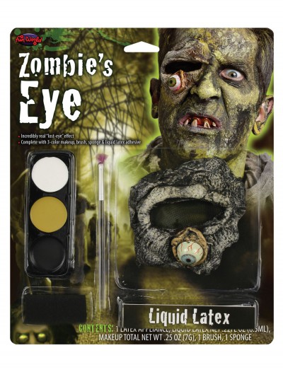 Zombie's Eye Latex Makeup Kit, halloween costume (Zombie's Eye Latex Makeup Kit)