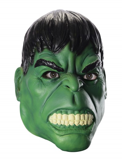 Adult Hulk 3/4 Mask, halloween costume (Adult Hulk 3/4 Mask)