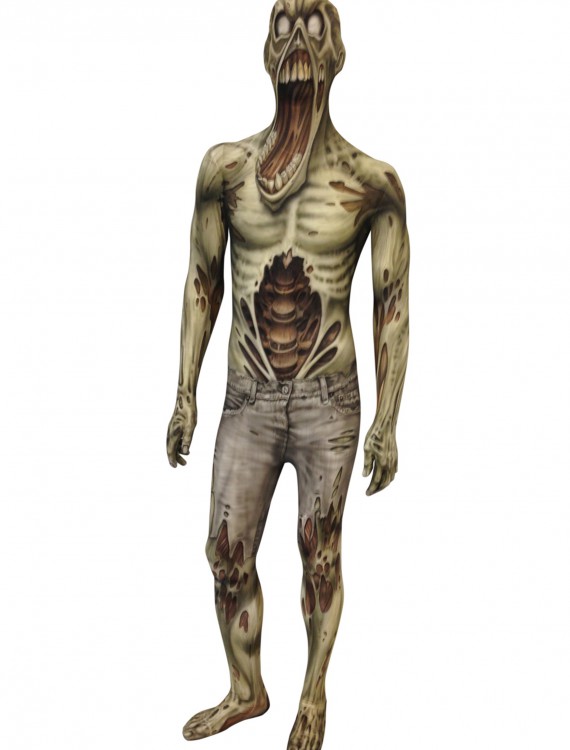 Adult The Zombie Morphsuit, halloween costume (Adult The Zombie Morphsuit)