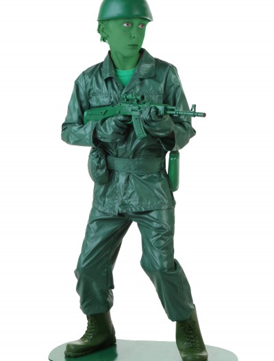 Child Green Army Man Costume, halloween costume (Child Green Army Man Costume)
