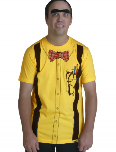 Classic Yellow Nerd T-Shirt, halloween costume (Classic Yellow Nerd T-Shirt)