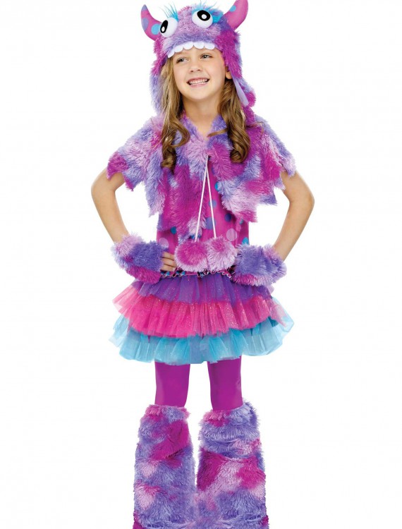 Girls Polka Dot Monster Costume, halloween costume (Girls Polka Dot Monster Costume)