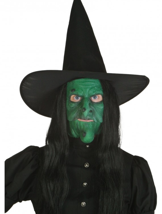 Latex Witch Mask, halloween costume (Latex Witch Mask)