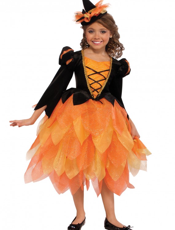 Pumpkin Witch Girl Costume, halloween costume (Pumpkin Witch Girl Costume)