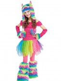 Rockin' Rainbow Monster Child Costume, halloween costume (Rockin' Rainbow Monster Child Costume)