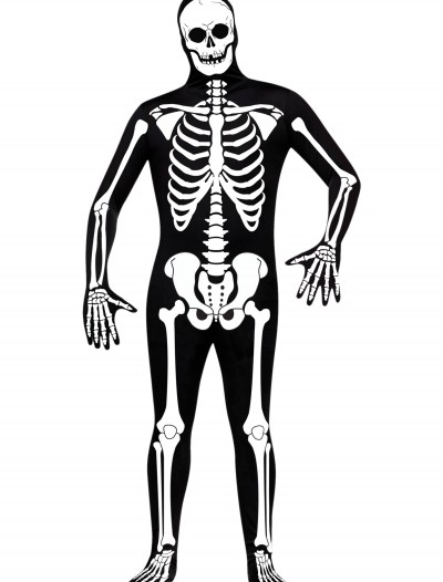 Skeleton Zentai Suit, halloween costume (Skeleton Zentai Suit)