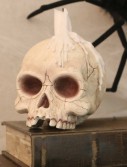 Skull Candle Holder, halloween costume (Skull Candle Holder)