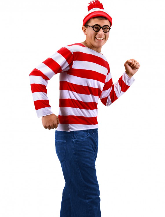 Teen Where's Waldo Costume, halloween costume (Teen Where's Waldo Costume)