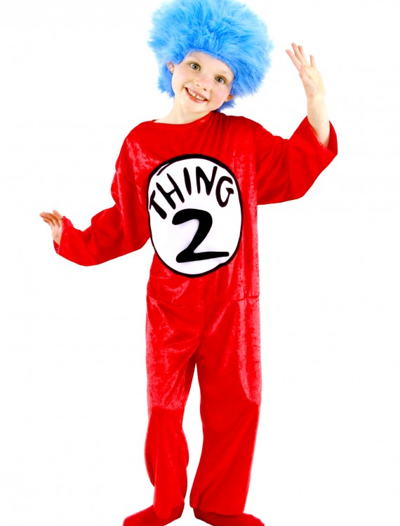 Thing 1 & Thing 2 Toddler Costume, halloween costume (Thing 1 & Thing 2 Toddler Costume)